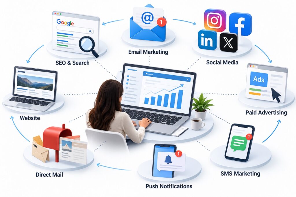 Multi-Channel Marketing Campaigns: Channels, Examples and Strategy